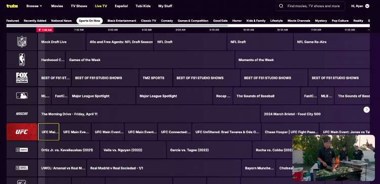 365 live sports tv online
